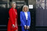 Amsterdam 12 april 2023
Koningin Maxima en Brigitte Macron bij het Anne Frank Huis