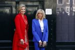 Amsterdam 12 april 2023
Koningin Maxima en Brigitte Macron bij het Anne Frank Huis