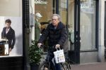 Amsterdsam 18 maart 2023
Maarten Spanjer op de fiets in het centrum van Amsterdam.