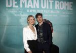 Amsterdam 27 maart 2023
Premiere Man uit Rome in EYE.
Michele Riondino en partner Eva Nestori