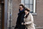 Amsterdam 15 april 2023
Herdenkingstdienst vooraf aan de begrafenis van Huub Oosterhuis in de Westertoren . Daarna gingen ze met de boot naar begraafplaats Zorgvlied. Michiel Borstlap met zijn vriendin Wendy