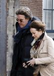 Amsterdam 15 april 2023
Herdenkingstdienst vooraf aan de begrafenis van Huub Oosterhuis in de Westertoren . Daarna gingen ze met de boot naar begraafplaats Zorgvlied. Michiel Borstlap met zijn vriendin Wendy