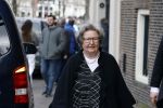 Amsterdam 15 april 2023
Herdenkingstdienst vooraf aan de begrafenis van Huub Oosterhuis in de Westertoren . Daarna gingen ze met de boot naar begraafplaats Zorgvlied. Oud hofdame van prinses Beatrix Miente Boellaard