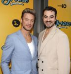 Amsterdam 3 april 2023
Premiere Grease in het DeLaMar theater.
 Milan v Waardenburg  met ...