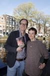 Amsterdam 5 april 2023
Nicci Gerrard en Sean French , het schrijvers echtpaar Nicci French met hun nieuwe boek in het centrum van Amster. Ze sliepen in het Ambassade Hotel.