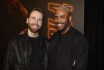 Amsterdam 21 maart 2023
Premiere JohnWick in de kromhouthallen.
Nick v d Heijden en  Cyrano Lionel ( Prince Charming)