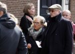 Amsterdam 15 april 2023
Herdenkingstdienst vooraf aan de begrafenis van Huub Oosterhuis in de Westertoren . Daarna gingen ze met de boot naar begraafplaats Zorgvlied. Odette v Tijn en Felix Rottenberg