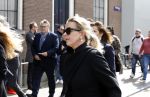 Amsterdam 15 april 2023
Herdenkingstdienst vooraf aan de begrafenis van Huub Oosterhuis in de Westertoren . Daarna gingen ze met de boot naar begraafplaats Zorgvlied. Prinses Mabel kwam met vriendin Willemijn Verloop
