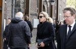 Amsterdam 15 april 2023
Herdenkingstdienst vooraf aan de begrafenis van Huub Oosterhuis in de Westertoren . Daarna gingen ze met de boot naar begraafplaats Zorgvlied. Prinses Mabel kwam met vriendin Willemijn Verloop