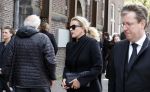 Amsterdam 15 april 2023
Herdenkingstdienst vooraf aan de begrafenis van Huub Oosterhuis in de Westertoren . Daarna gingen ze met de boot naar begraafplaats Zorgvlied. Prinses Mabel kwam met vriendin Willemijn Verloop