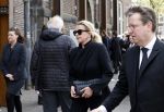 Amsterdam 15 april 2023
Herdenkingstdienst vooraf aan de begrafenis van Huub Oosterhuis in de Westertoren . Daarna gingen ze met de boot naar begraafplaats Zorgvlied. Prinses Mabel kwam met vriendin Willemijn Verloop