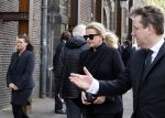 Amsterdam 15 april 2023
Herdenkingstdienst vooraf aan de begrafenis van Huub Oosterhuis in de Westertoren . Daarna gingen ze met de boot naar begraafplaats Zorgvlied. Prinses Mabel kwam met vriendin Willemijn Verloop