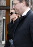 Amsterdam 15 april 2023
Herdenkingstdienst vooraf aan de begrafenis van Huub Oosterhuis in de Westertoren . Daarna gingen ze met de boot naar begraafplaats Zorgvlied. Prinses Mabel kwam met vriendin Willemijn Verloop