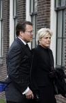 Amsterdam 15 april 2023
Herdenkingstdienst vooraf aan de begrafenis van Huub Oosterhuis in de Westertoren . Daarna gingen ze met de boot naar begraafplaats Zorgvlied. Prinses laurentien en Prins Constantijn