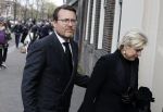 Amsterdam 15 april 2023
Herdenkingstdienst vooraf aan de begrafenis van Huub Oosterhuis in de Westertoren . Daarna gingen ze met de boot naar begraafplaats Zorgvlied. Prinses laurentien en Prins Constantijn