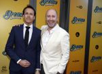 Amsterdam 3 april 2023
Premiere Grease in het DeLaMar theater.
Ramon Mesman met een kennis