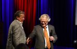 Zeist 26 maart 2023
Hans Kazan viert zijn 70e verjaardag en presenteert zijn boek. Ook krijgt hij een koninklijke onderscheiding in het Figi Theater/Hotel. Theo Ruijs van het Figi Hotel