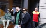 Amsterdam 17 maart 2023
Waylon met zijn manager Paul Brinks op de pc Hooftstraat