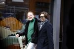 Amsterdam 17 maart 2023
Waylon met zijn manager Paul Brinks op de pc Hooftstraat