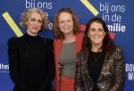 Amsterdam 15 maart 2024
Boekenbal in de stadschouwburg. Aaf Brandt Corstius en partner Gijs Groenteman