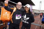 Amsterdam 16 maart 2024
Radio 538 run tbv het Prinses Maxima Centrum in het Olympisch stadion. Oa aanwezig 
Airen Mylene en Jelte v d Goot