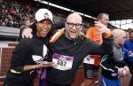 Amsterdam 16 maart 2024
Radio 538 run tbv het Prinses Maxima Centrum in het Olympisch stadion. Oa aanwezig 
Airen Mylene en Jelte v d Goot