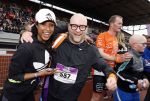 Amsterdam 16 maart 2024
Radio 538 run tbv het Prinses Maxima Centrum in het Olympisch stadion. Oa aanwezig 
Airen Mylene en Jelte v d Goot