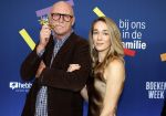 Amsterdam 15 maart 2024
Boekenbal in de stadschouwburg. Arjan Ederveen met een kennis