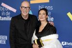 Amsterdam 15 maart 2024
Boekenbal in de stadschouwburg. De familie Chabot heeft het boekenweekgeschenk geschreven . Bart met zijn vrouw en zoons Splinter Chabot Sebastiaan Chabot Maurits Chabot en Storm Chabot.