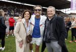 Amsterdam 16 maart 2024
Radio 538 run tbv het Prinses Maxima Centrum in het Olympisch stadion. Oa aanwezig 
Bas Smit met zijn ouders
