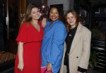 Amsterdam 22 maart 2024
Opening restaurant Poppy's van Moise Trustfull  Britt Scholte en Carola Kirschbaum . Britt Scholte met Noel v Kleef en Susan Radder