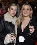 Amsterdam 22 maart 2024
Opening restaurant Poppy's van Moise Trustfull  Britt Scholte en Carola Kirschbaum . Carola Kirschbaum met Victoria Vermeer