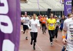 Amsterdam 16 maart 2024
Radio 538 run tbv het Prinses Maxima Centrum in het Olympisch stadion. Oa aanwezig 
Dafne Schippers