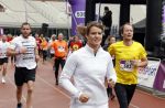 Amsterdam 16 maart 2024
Radio 538 run tbv het Prinses Maxima Centrum in het Olympisch stadion. Oa aanwezig 
Dafne Schippers