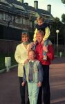 Barcelona 20 Februari 1995
Ronald Koeman met zijn vrouw Bartina Koeman, Debbie Koeman en Tim Koeman
