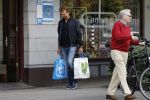 Amsterdam 1 september 2017  
Derk Bolt doet boodschappen in Amsterdam zuid.