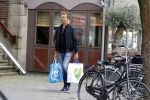 Amsterdam 1 september 2017  
Derk Bolt doet boodschappen in Amsterdam zuid.