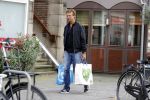 Amsterdam 1 september 2017  
Derk Bolt doet boodschappen in Amsterdam zuid.