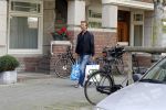Amsterdam 1 september 2017  
Derk Bolt doet boodschappen in Amsterdam zuid.