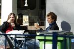 Amsterdam 15 september 2017
Derk Bolt drinkt kopje koffie met een vriendin bij de coffee company