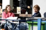 Amsterdam 15 september 2017
Derk Bolt drinkt kopje koffie met een vriendin bij de coffee company