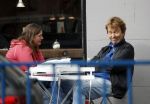 Amsterdam 15 september 2017
Derk Bolt drinkt kopje koffie met een vriendin bij de coffee company