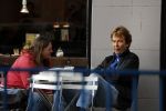Amsterdam 15 september 2017
Derk Bolt drinkt kopje koffie met een vriendin bij de coffee company