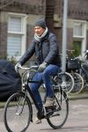 Amsterdam 22 april 2016
Derk Bolt op de fiets in Amsterdam.
