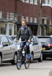 Amsterdam 23 april 2013
Derk Bolt op de fiets in amsterdam zuid.