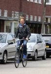 Amsterdam 23 april 2013
Derk Bolt op de fiets in amsterdam zuid.