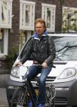 Amsterdam 23 april 2013
Derk Bolt op de fiets in amsterdam zuid.