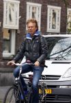 Amsterdam 23 april 2013
Derk Bolt op de fiets in amsterdam zuid.