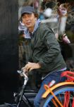 Amsterdam 26 mei 2015   
Derk Bolt op de fiets in amsterdam zuid