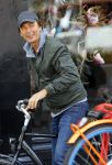Amsterdam 26 mei 2015   
Derk Bolt op de fiets in amsterdam zuid